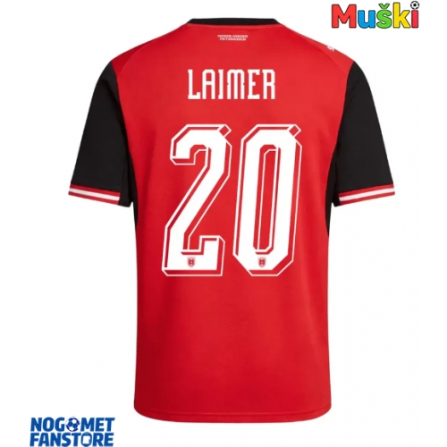 Austrija Konrad Laimer #20 Domaci Dres SP 2026 Kratak Rukav
